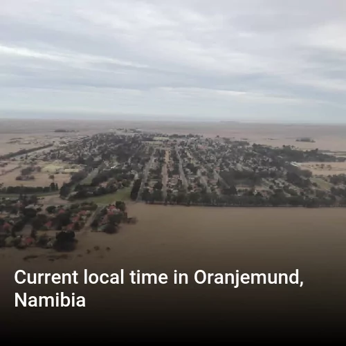 Current local time in Oranjemund, Namibia