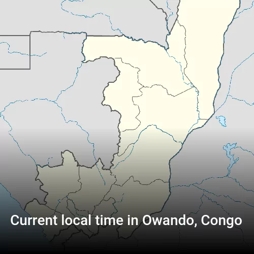 Current local time in Owando, Congo