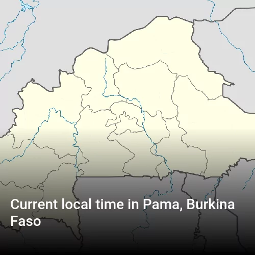 Current local time in Pama, Burkina Faso