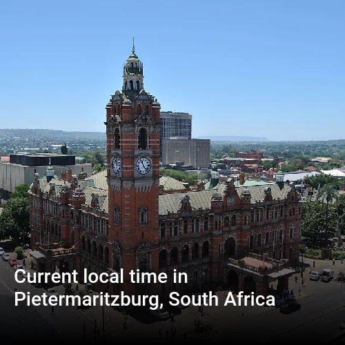 Current local time in Pietermaritzburg, South Africa