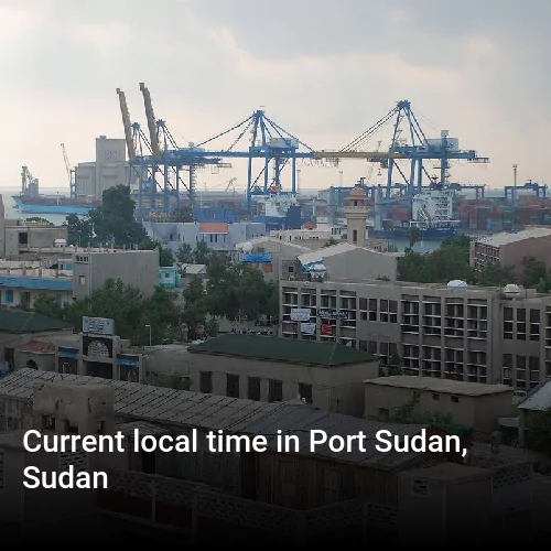 Current local time in Port Sudan, Sudan