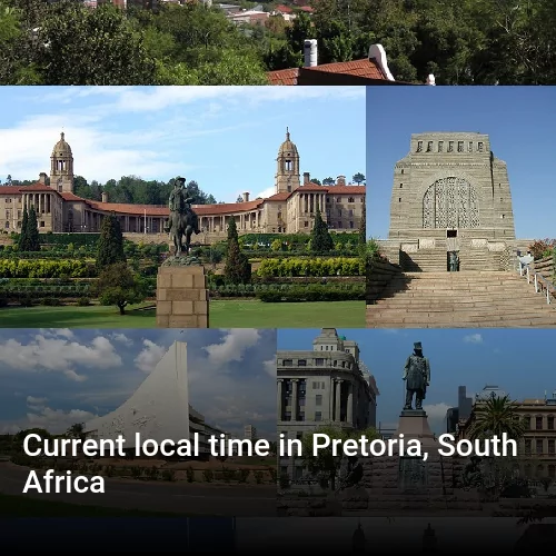 Current local time in Pretoria, South Africa