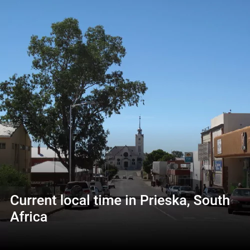 Current local time in Prieska, South Africa