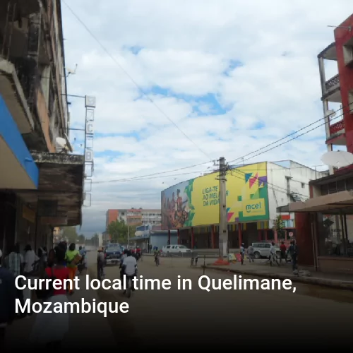 Current local time in Quelimane, Mozambique