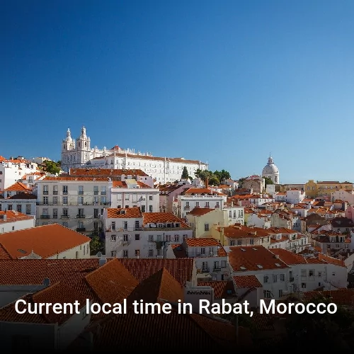 Current local time in Rabat, Morocco