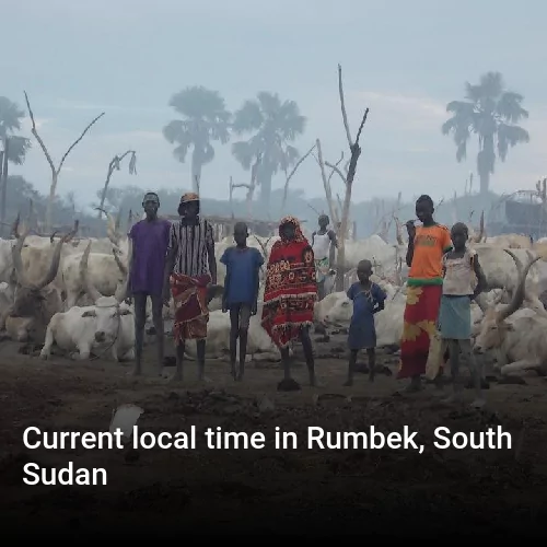 Current local time in Rumbek, South Sudan
