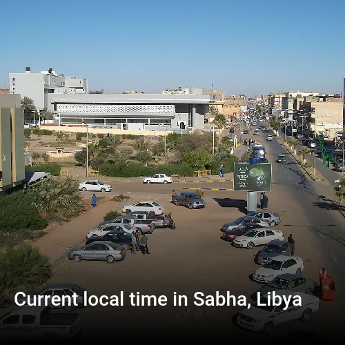 Current local time in Sabha, Libya