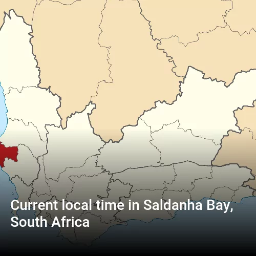Current local time in Saldanha Bay, South Africa