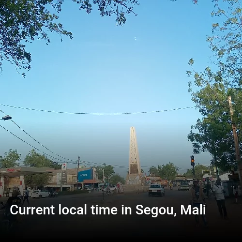 Current local time in Segou, Mali