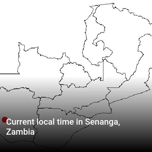 Current local time in Senanga, Zambia