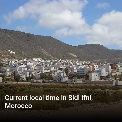 Current local time in Sidi Ifni, Morocco