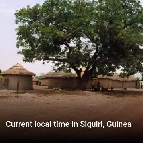 Current local time in Siguiri, Guinea