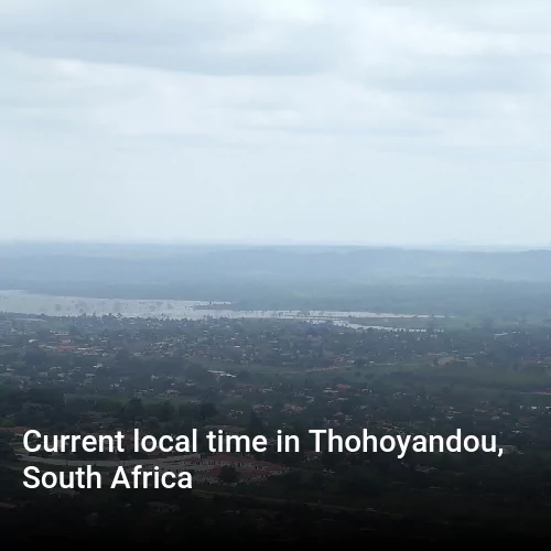 Current local time in Thohoyandou, South Africa