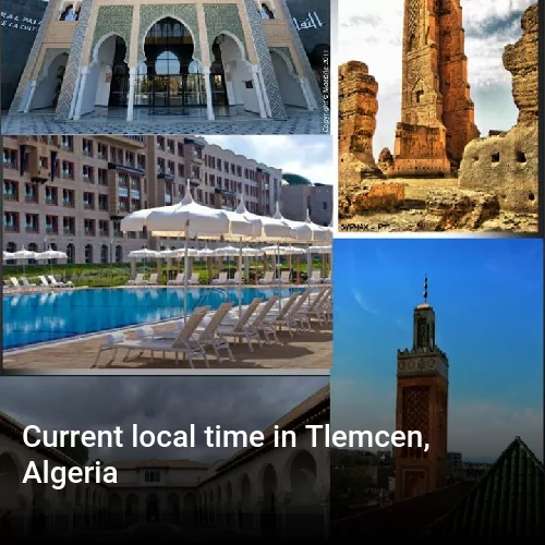 Current local time in Tlemcen, Algeria