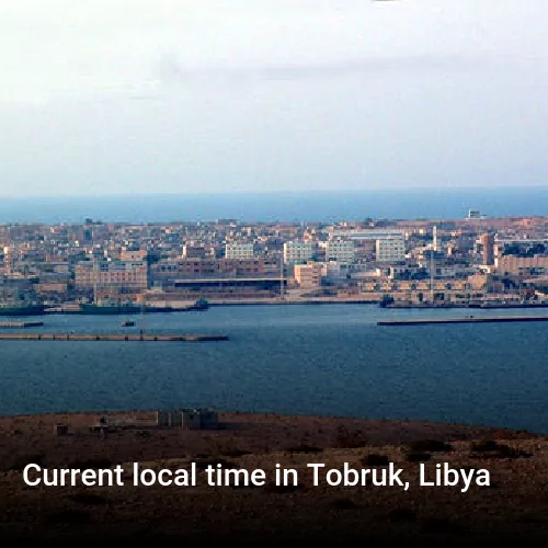 Current local time in Tobruk, Libya