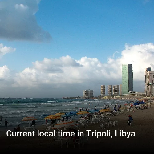Current local time in Tripoli, Libya