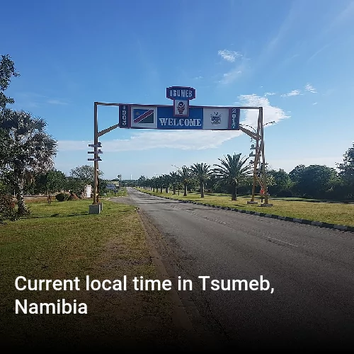 Current local time in Tsumeb, Namibia