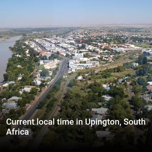 Current local time in Upington, South Africa