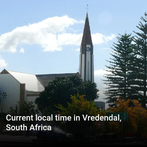 Current local time in Vredendal, South Africa