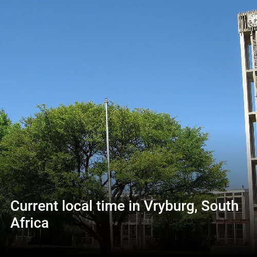 Current local time in Vryburg, South Africa