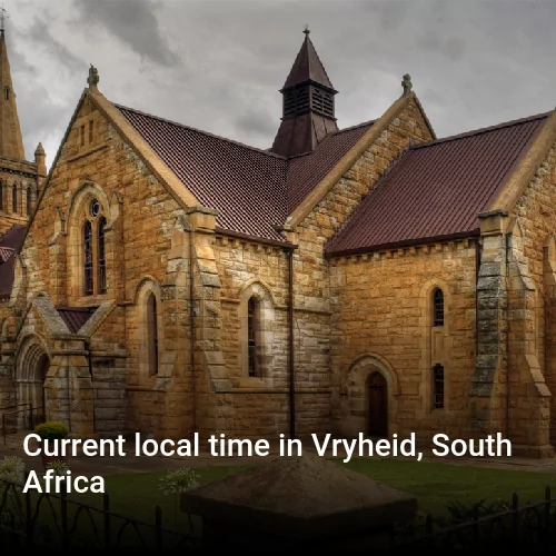Current local time in Vryheid, South Africa