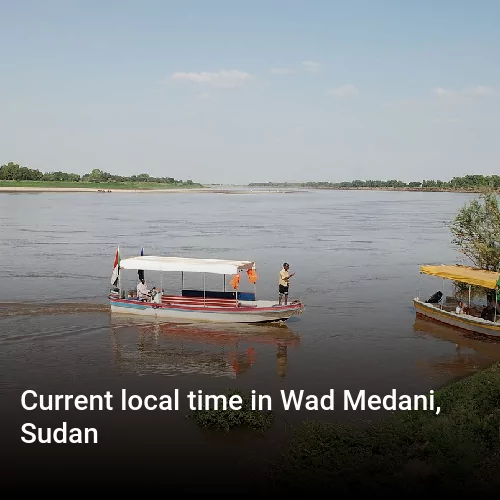Current local time in Wad Medani, Sudan