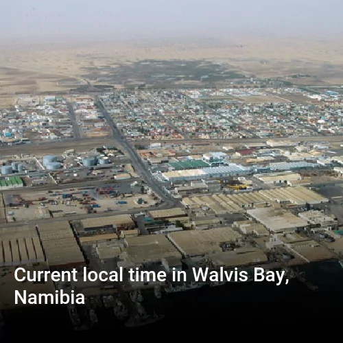 Current local time in Walvis Bay, Namibia