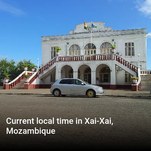 Current local time in Xai-Xai, Mozambique