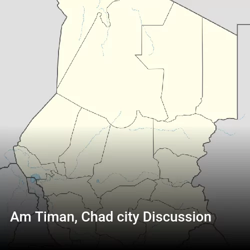 Am Timan, Chad city Discussion