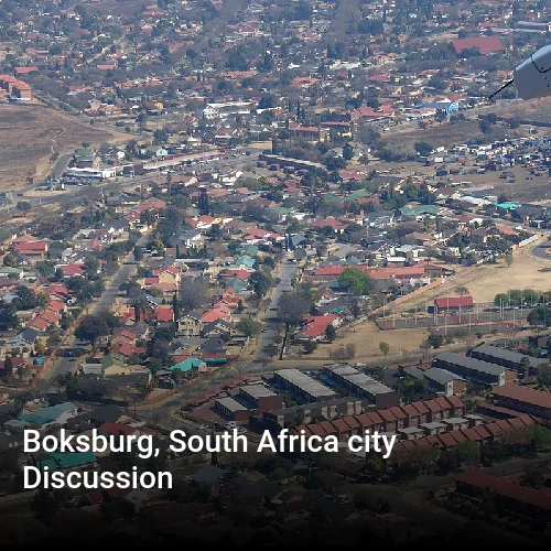 Boksburg, South Africa city Discussion