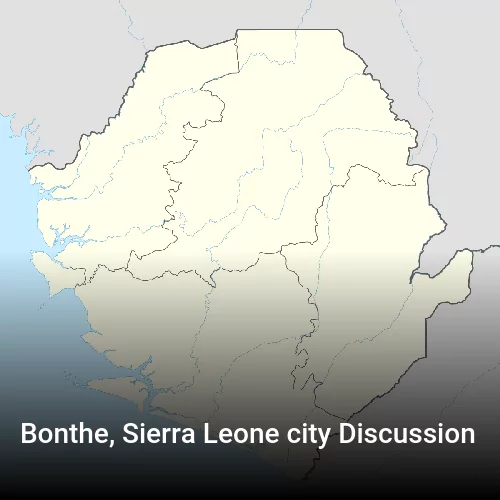 Bonthe, Sierra Leone city Discussion