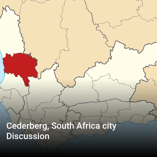 Cederberg, South Africa city Discussion
