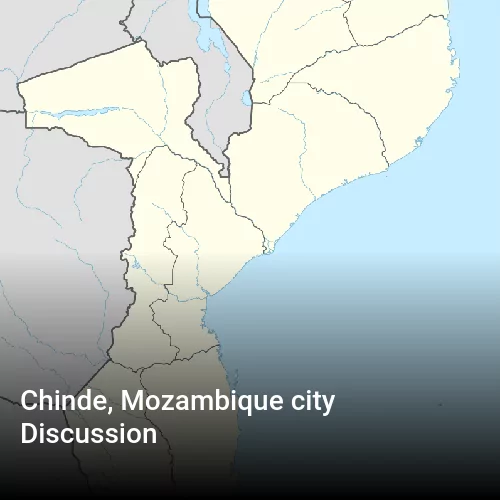 Chinde, Mozambique city Discussion
