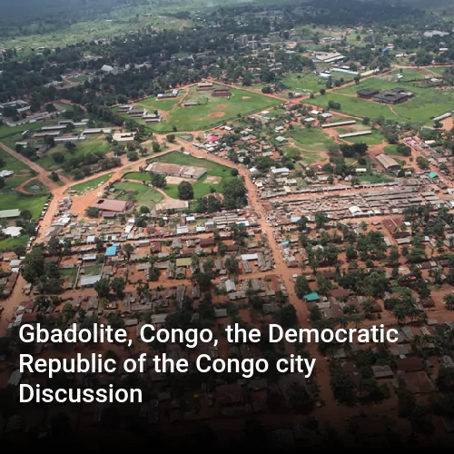 Gbadolite, Congo, the Democratic Republic of the Congo city Discussion
