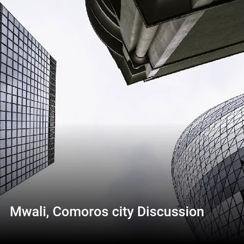 Mwali, Comoros city Discussion