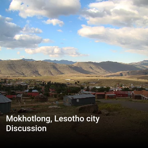 Mokhotlong, Lesotho city Discussion