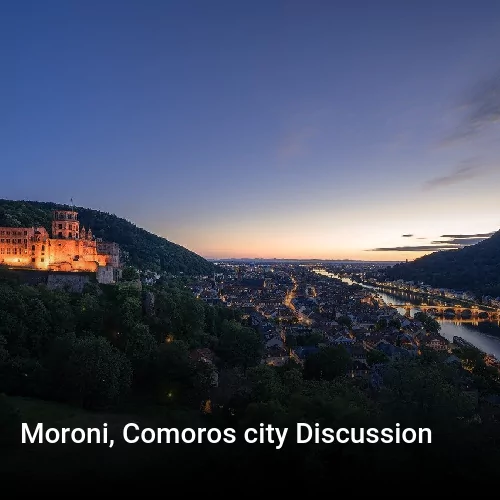Moroni, Comoros city Discussion