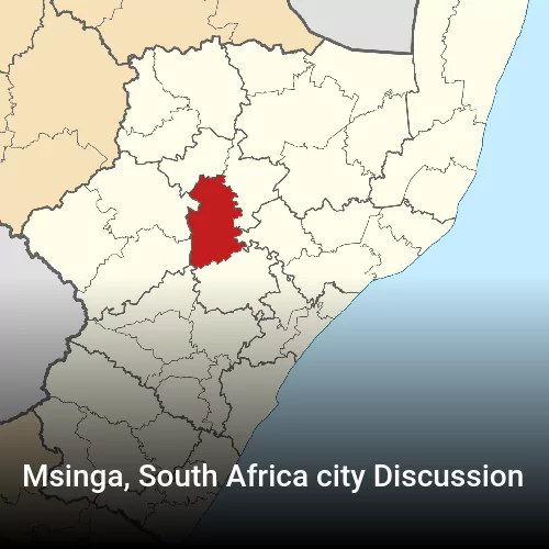 Msinga, South Africa city Discussion