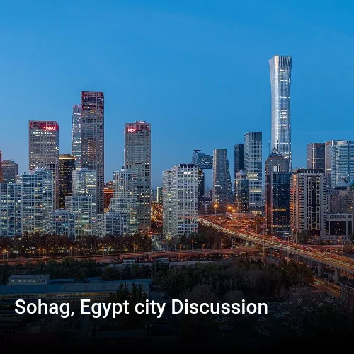 Sohag, Egypt city Discussion