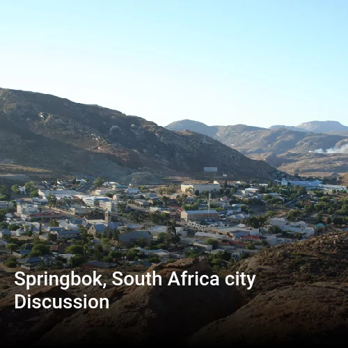 Springbok, South Africa city Discussion