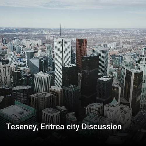 Teseney, Eritrea city Discussion