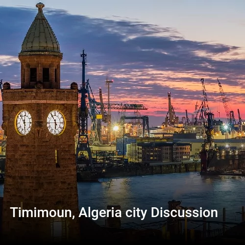 Timimoun, Algeria city Discussion
