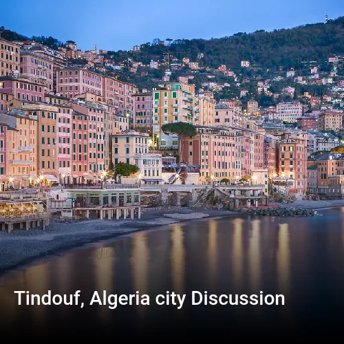 Tindouf, Algeria city Discussion