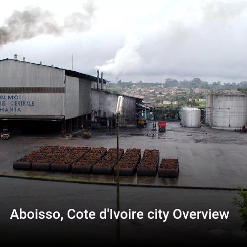 Aboisso, Cote d'Ivoire city Overview