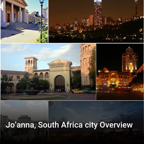 Jo’anna, South Africa city Overview