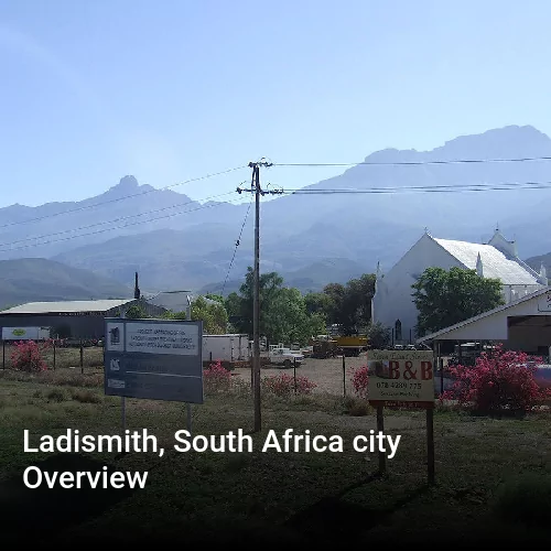 Ladismith, South Africa city Overview