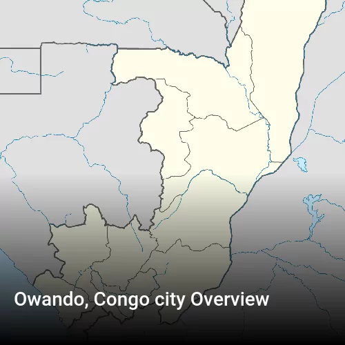 Owando, Congo city Overview