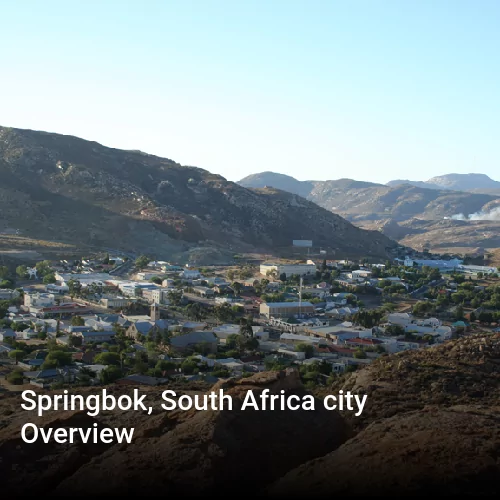 Springbok, South Africa city Overview