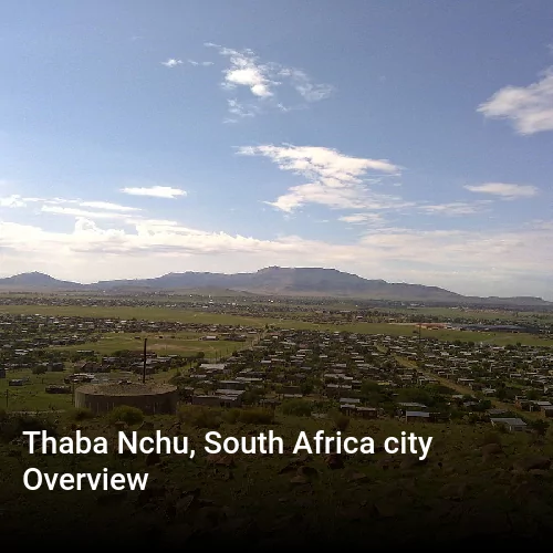 Thaba Nchu, South Africa city Overview
