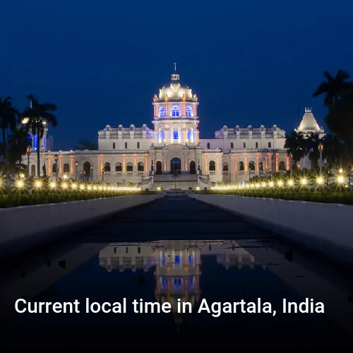 Current local time in Agartala, India